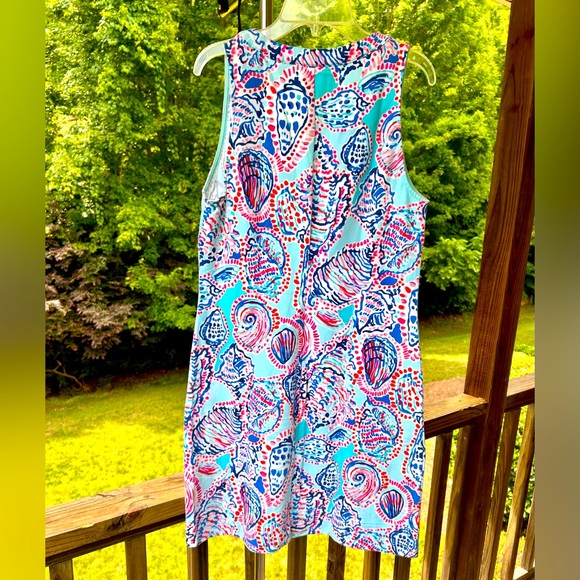 Lilly Pulitzer Shell Me About it Estrada Shift Dress- Sundress - Size M - Picture 7 of 15